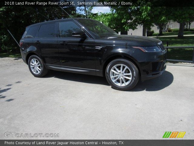 2018 Land Rover Range Rover Sport SE in Santorini Black Metallic