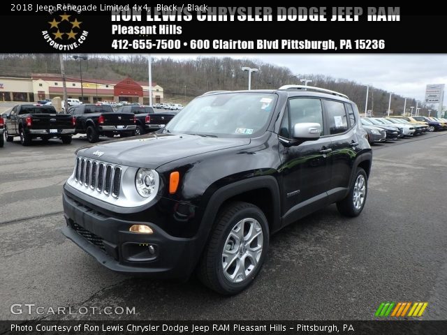 2018 Jeep Renegade Limited 4x4 in Black