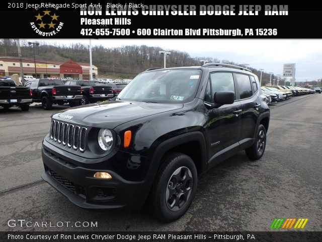 2018 Jeep Renegade Sport 4x4 in Black