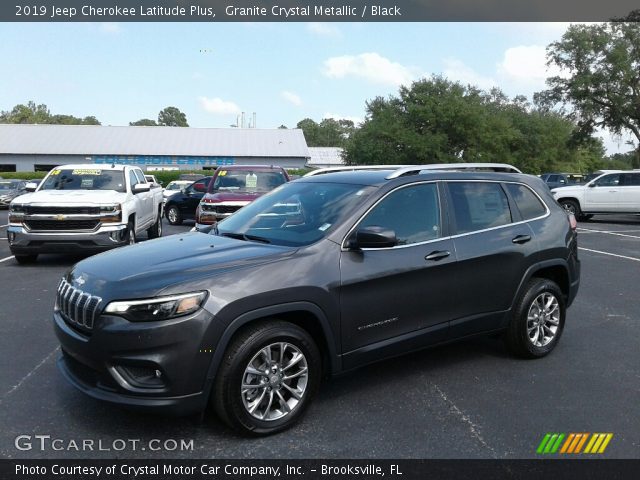 2019 Jeep Cherokee Latitude Plus in Granite Crystal Metallic