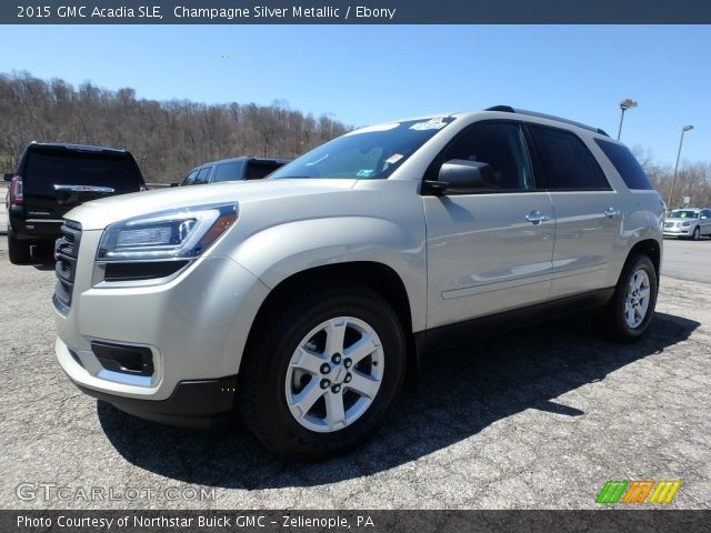 2015 GMC Acadia SLE in Champagne Silver Metallic