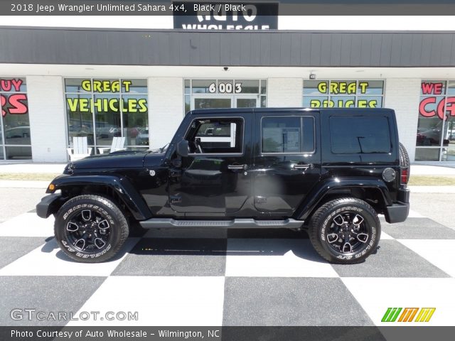 2018 Jeep Wrangler Unlimited Sahara 4x4 in Black