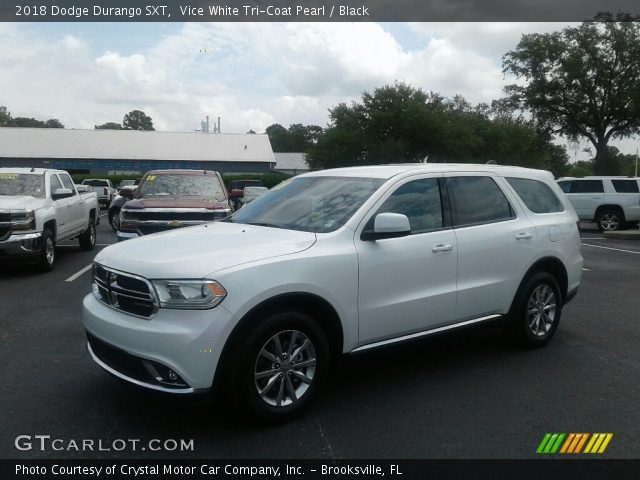 2018 Dodge Durango SXT in Vice White Tri-Coat Pearl