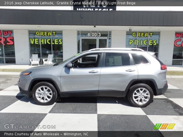 2016 Jeep Cherokee Latitude in Granite Crystal Metallic