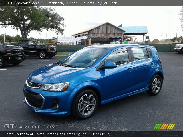 2018 Chevrolet Sonic LT Hatchback in Kinetic Blue Metallic