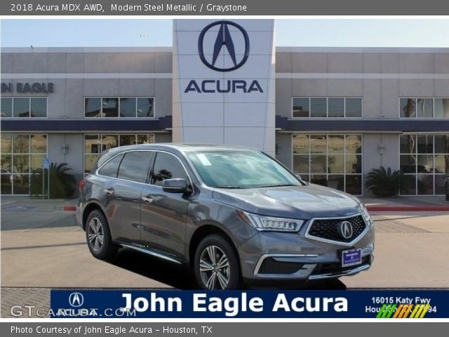 2018 Acura MDX AWD in Modern Steel Metallic