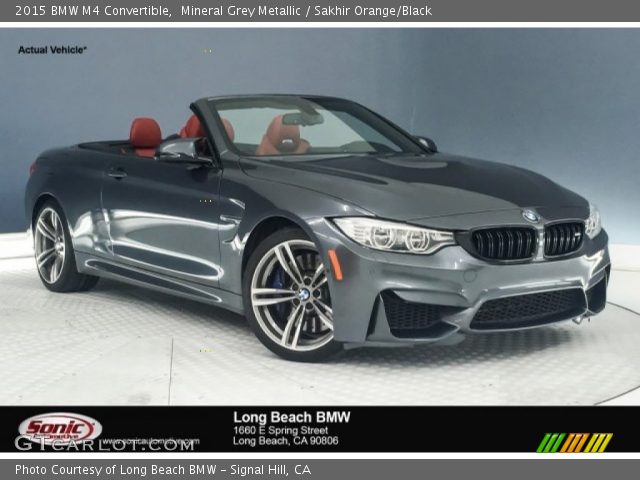 2015 BMW M4 Convertible in Mineral Grey Metallic