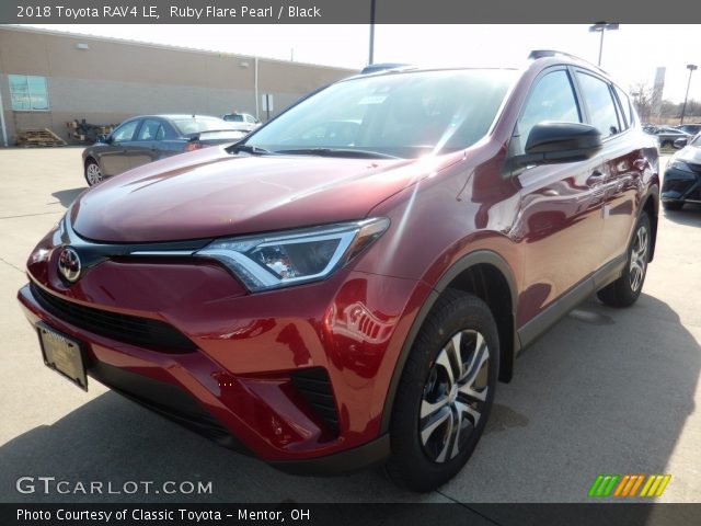 2018 Toyota RAV4 LE in Ruby Flare Pearl