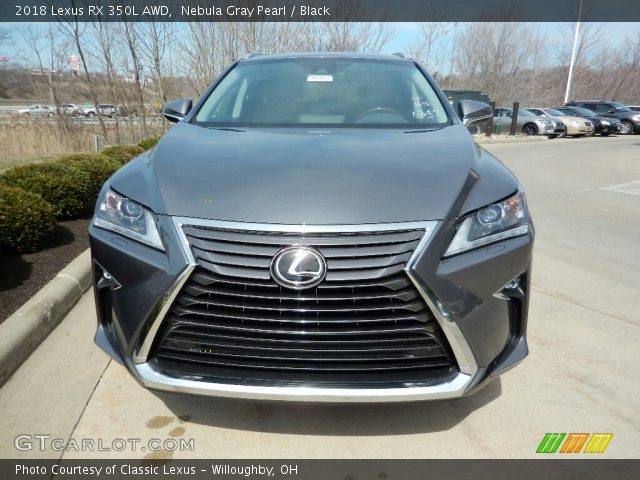 2018 Lexus RX 350L AWD in Nebula Gray Pearl