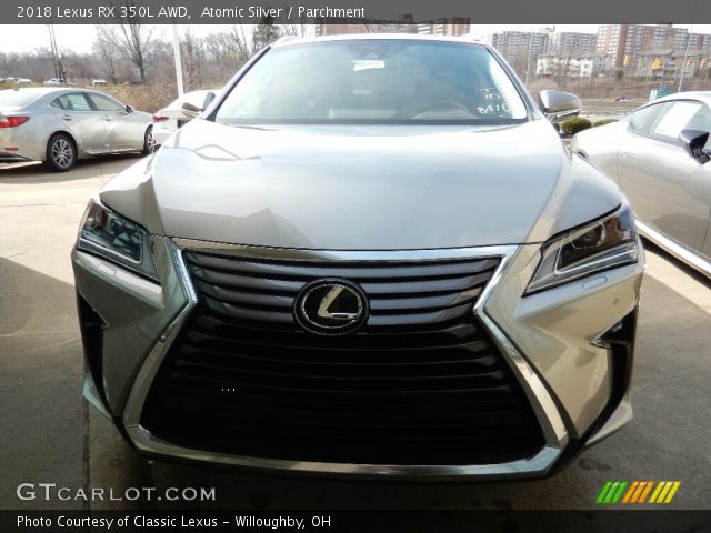 2018 Lexus RX 350L AWD in Atomic Silver