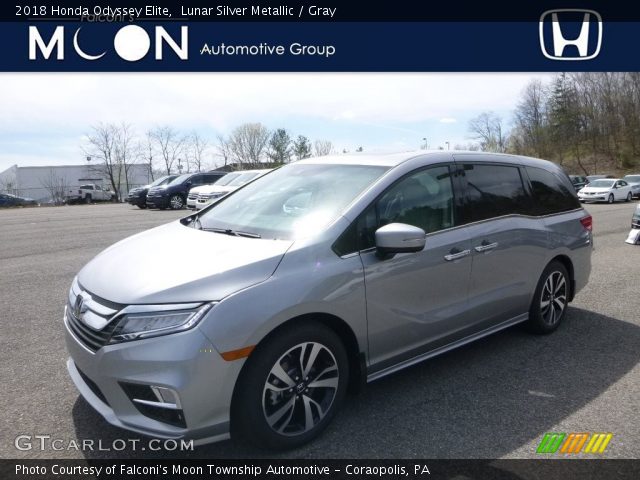 2018 Honda Odyssey Elite in Lunar Silver Metallic