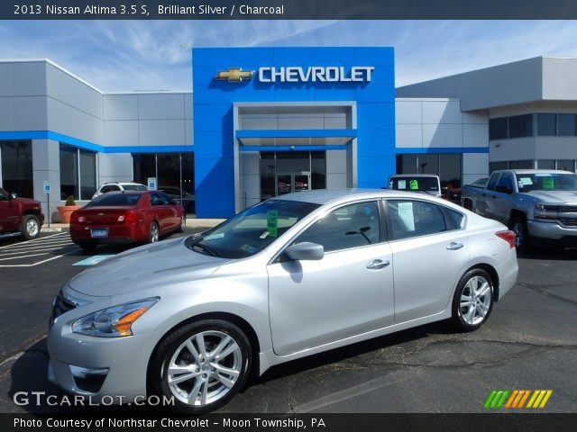 2013 Nissan Altima 3.5 S in Brilliant Silver