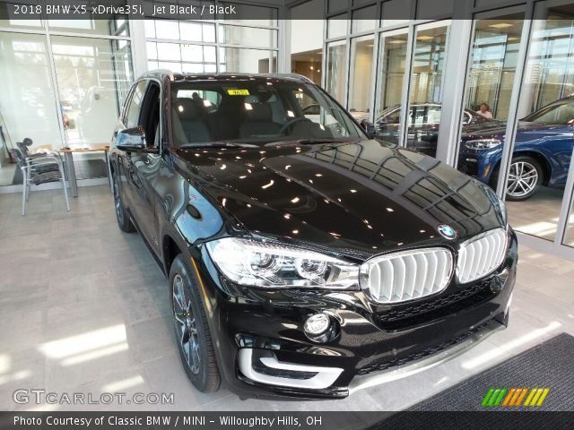 2018 BMW X5 xDrive35i in Jet Black