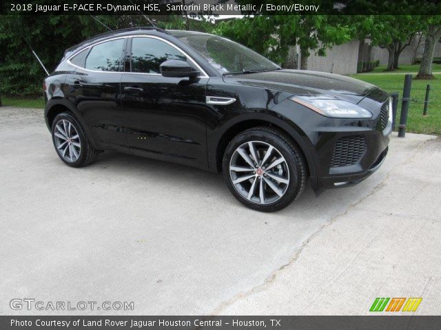 2018 Jaguar E-PACE R-Dynamic HSE in Santorini Black Metallic