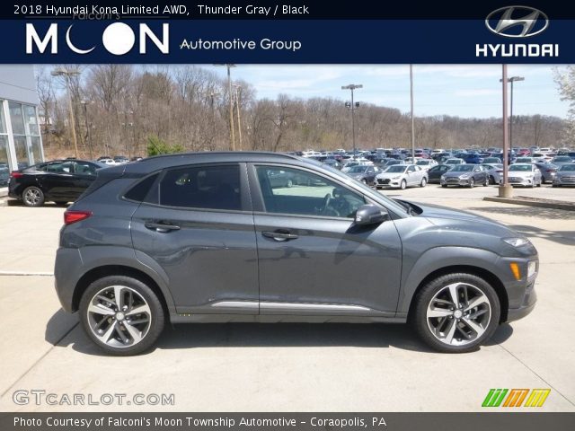 2018 Hyundai Kona Limited AWD in Thunder Gray