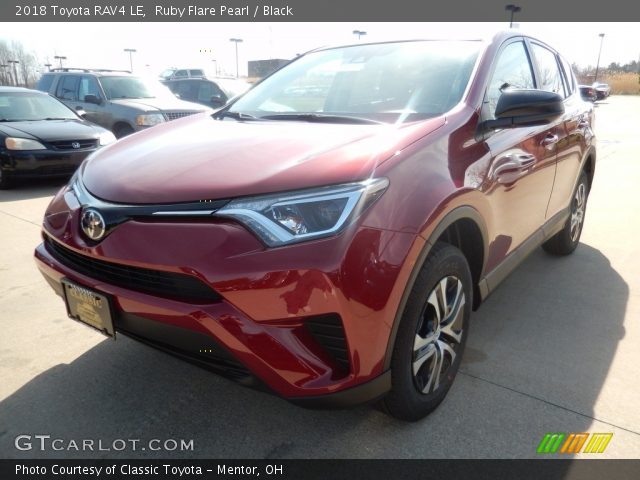 2018 Toyota RAV4 LE in Ruby Flare Pearl