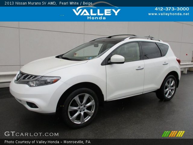 2013 Nissan Murano SV AWD in Pearl White