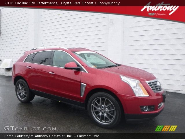 2016 Cadillac SRX Performance in Crystal Red Tincoat