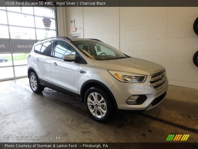 2018 Ford Escape SE 4WD in Ingot Silver