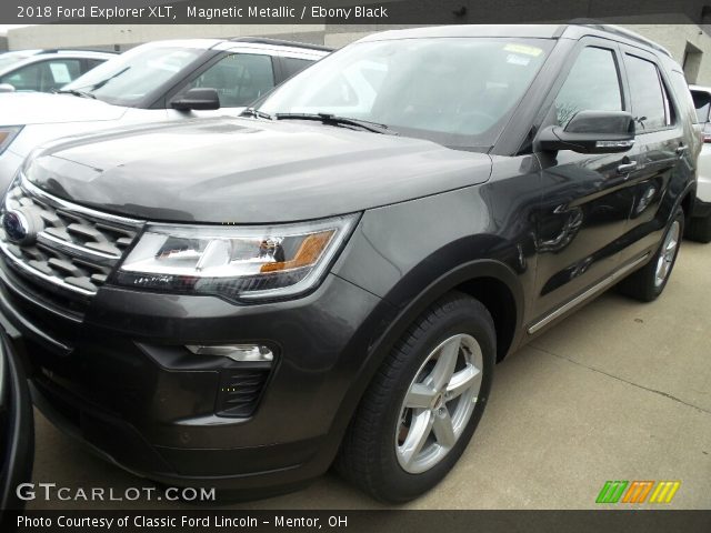 2018 Ford Explorer XLT in Magnetic Metallic