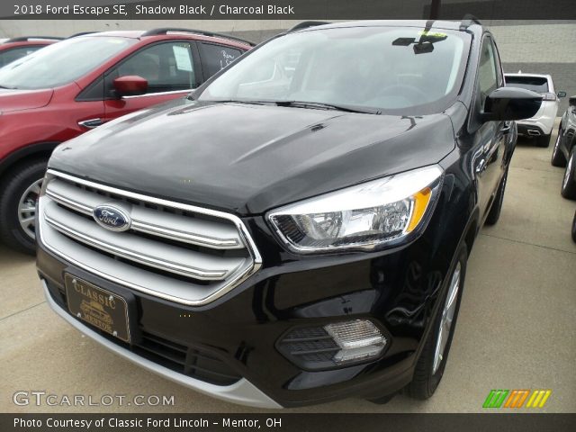 2018 Ford Escape SE in Shadow Black