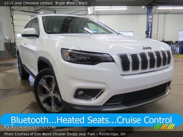 2019 Jeep Cherokee Limited in Bright White