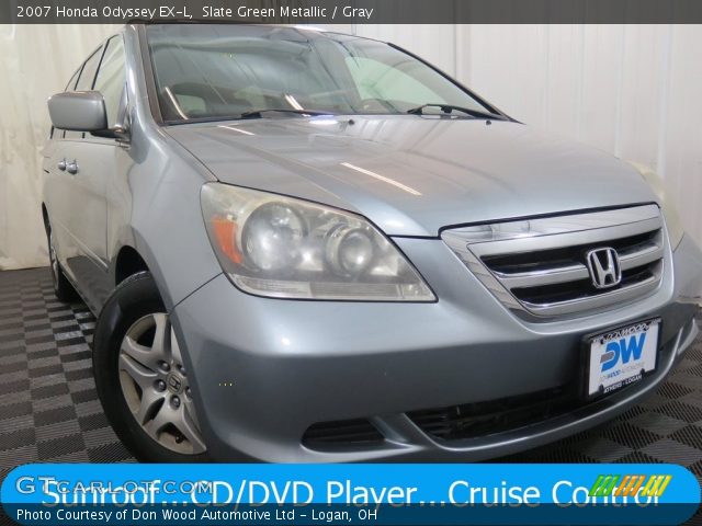 2007 Honda Odyssey EX-L in Slate Green Metallic