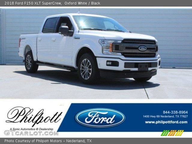 2018 Ford F150 XLT SuperCrew in Oxford White