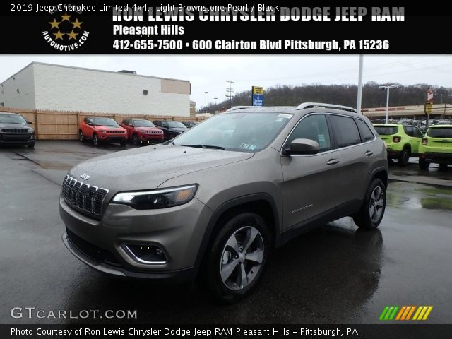 2019 Jeep Cherokee Limited 4x4 in Light Brownstone Pearl