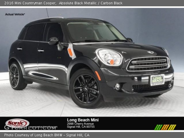 2016 Mini Countryman Cooper in Absolute Black Metallic
