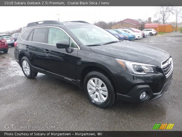 2018 Subaru Outback 2.5i Premium in Crystal Black Silica