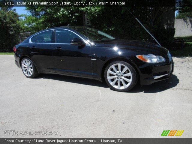 2011 Jaguar XF Premium Sport Sedan in Ebony Black