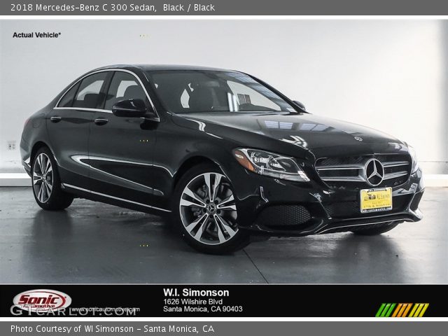 2018 Mercedes-Benz C 300 Sedan in Black