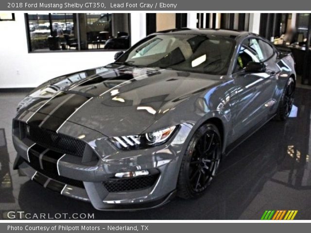 2018 Ford Mustang Shelby GT350 in Lead Foot Gray