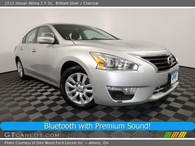2013 Nissan Altima 2.5 SV in Brilliant Silver
