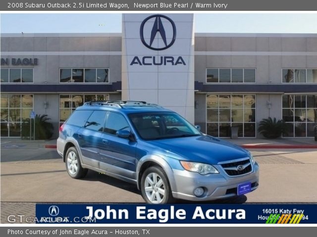 2008 Subaru Outback 2.5i Limited Wagon in Newport Blue Pearl