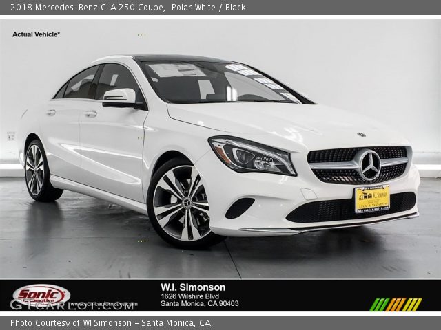 2018 Mercedes-Benz CLA 250 Coupe in Polar White