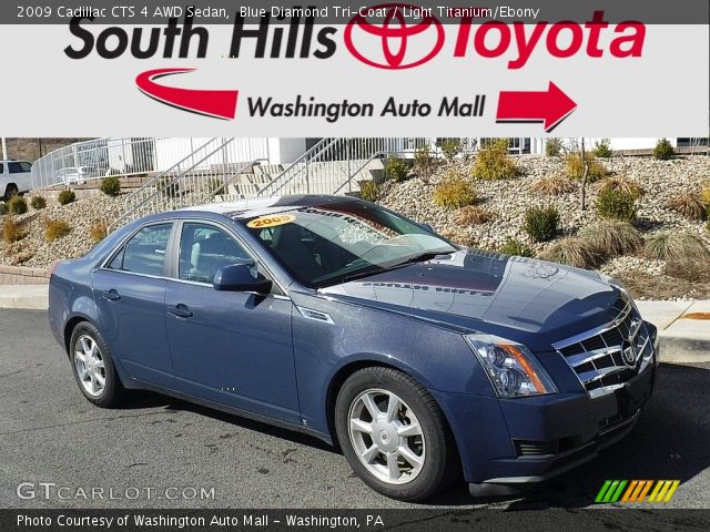 2009 Cadillac CTS 4 AWD Sedan in Blue Diamond Tri-Coat