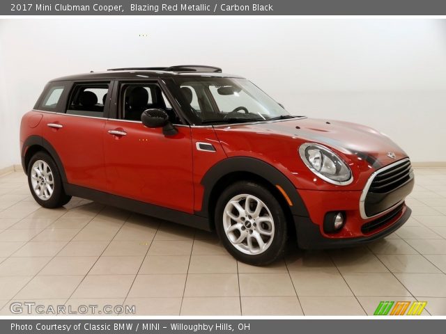 2017 Mini Clubman Cooper in Blazing Red Metallic