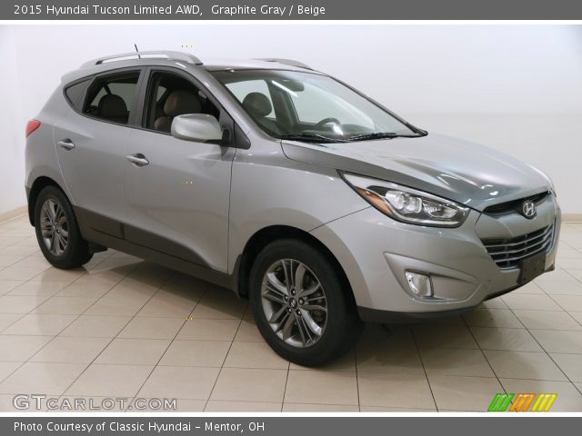 2015 Hyundai Tucson Limited AWD in Graphite Gray