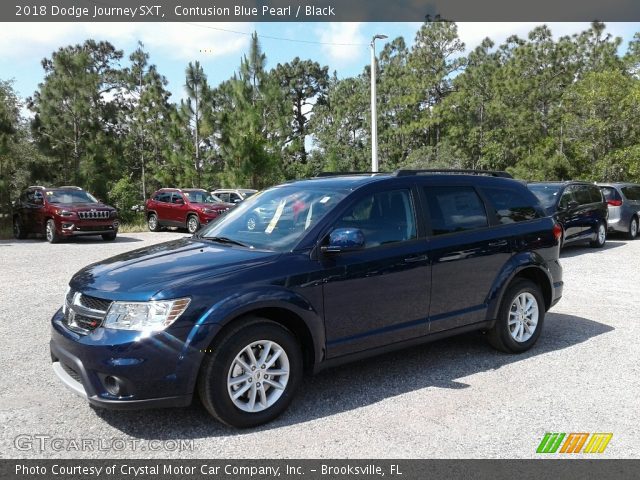2018 Dodge Journey SXT in Contusion Blue Pearl