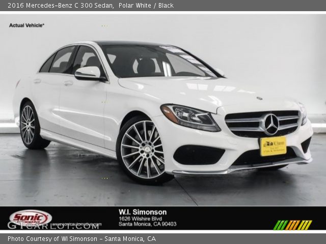2016 Mercedes-Benz C 300 Sedan in Polar White