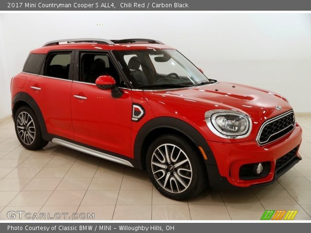 2017 Mini Countryman Cooper S ALL4 in Chili Red