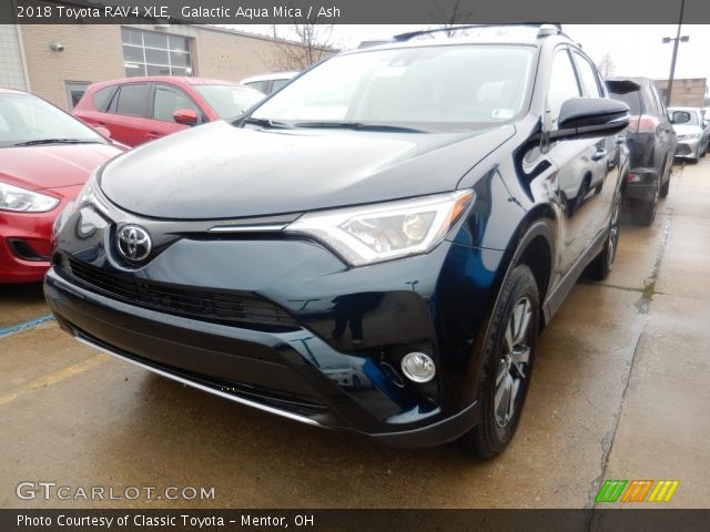2018 Toyota RAV4 XLE in Galactic Aqua Mica