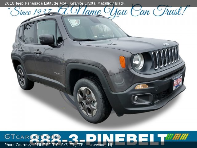 2018 Jeep Renegade Latitude 4x4 in Granite Crystal Metallic