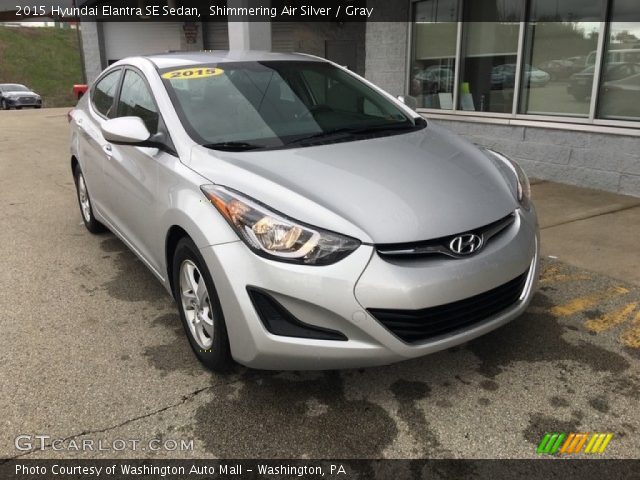 2015 Hyundai Elantra SE Sedan in Shimmering Air Silver