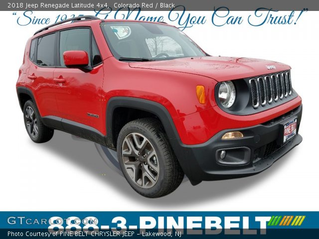 2018 Jeep Renegade Latitude 4x4 in Colorado Red