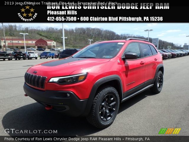 2019 Jeep Cherokee Trailhawk Elite 4x4 in Firecracker Red