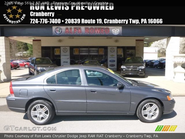 2005 Volvo S60 2.5T AWD in Titanium Gray Metallic