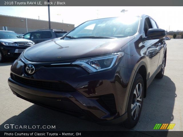 2018 Toyota RAV4 LE in Black